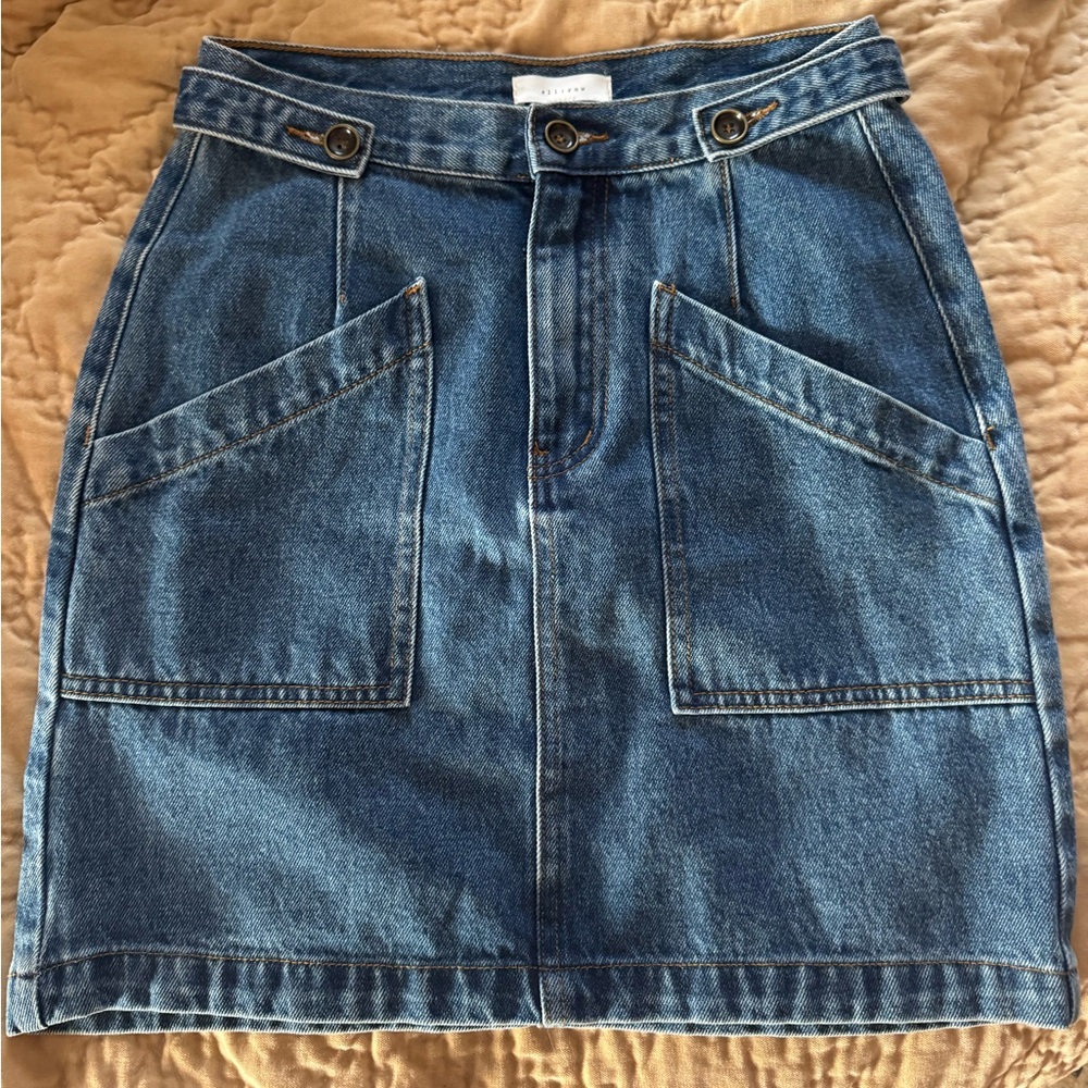 Denim skirt